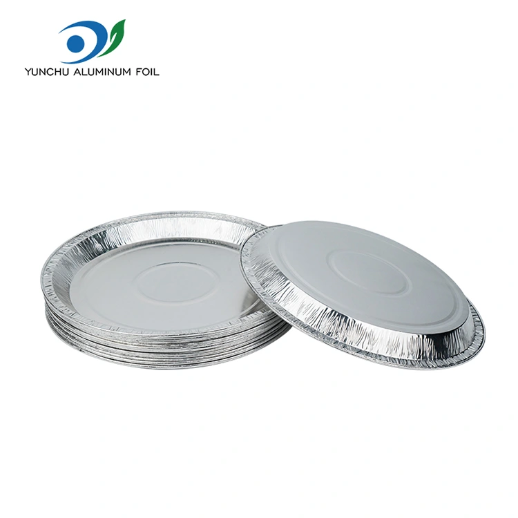 10 inci pizza panci perak aluminium foil wadah