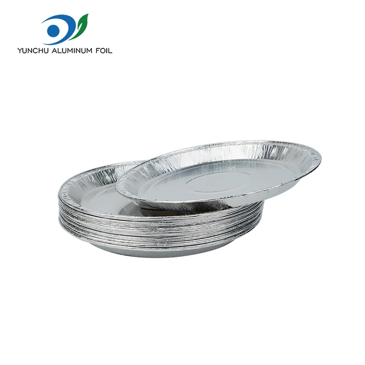 10 inci pizza panci perak aluminium foil wadah