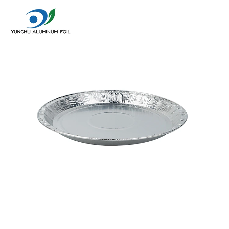 10 inci pizza panci perak aluminium foil wadah
