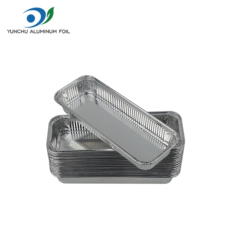 Roti Panggang Roti Panggang Perak Aluminium Foil Wadah