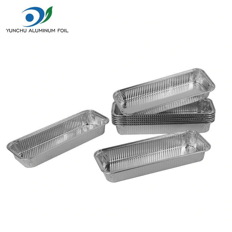 Roti Panggang Roti Panggang Perak Aluminium Foil Wadah