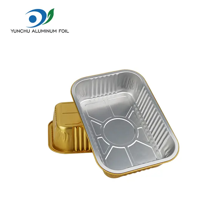 Wadah aluminium foil aluminium barbekyu sekali pakai