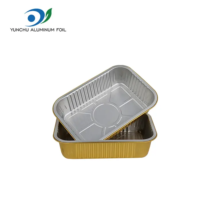 Wadah aluminium foil aluminium barbekyu sekali pakai