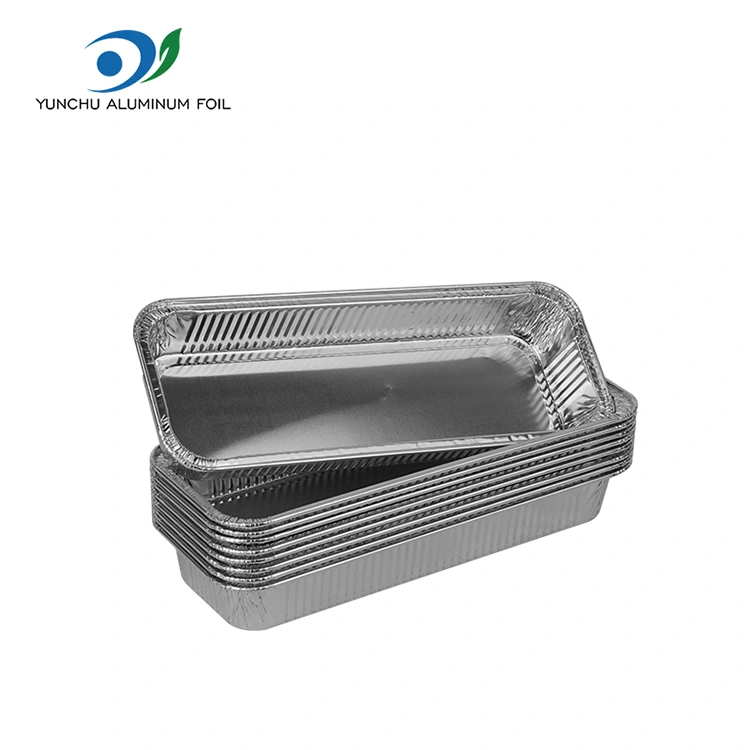 Roti Panggang Roti Panggang Perak Aluminium Foil Wadah