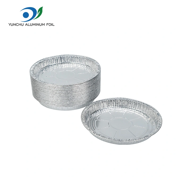 7-9 inci wadah pizza panci perak aluminium foil