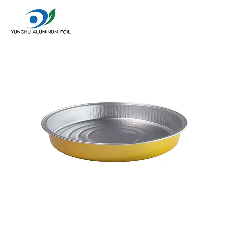 Kontainer foil aluminium putaran sekali pakai