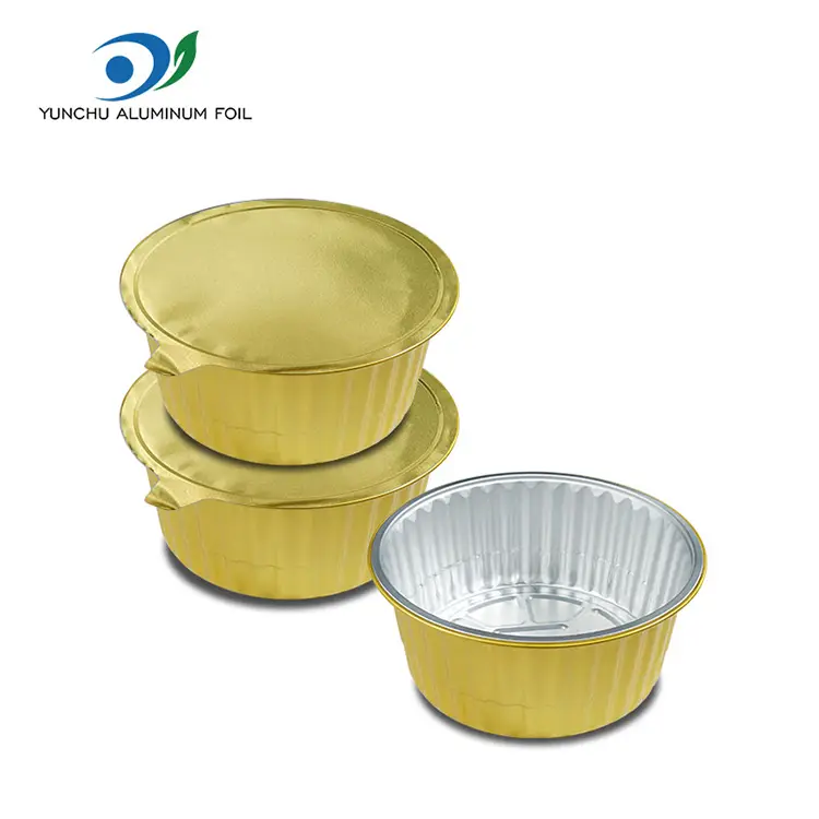 Baki Disposable Baki Makan Golden Aluminium Foil Containers
