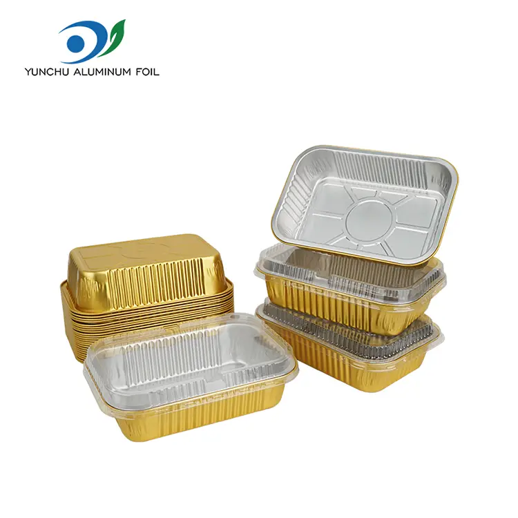 Wadah aluminium foil aluminium barbekyu sekali pakai