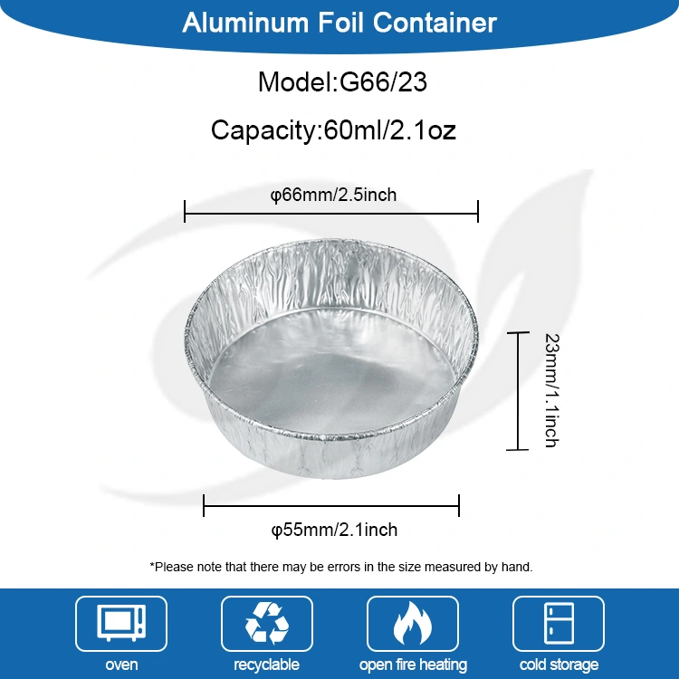 Baki kue sekali pakai memanggang Wadah Makanan Aluminium Foil Perak