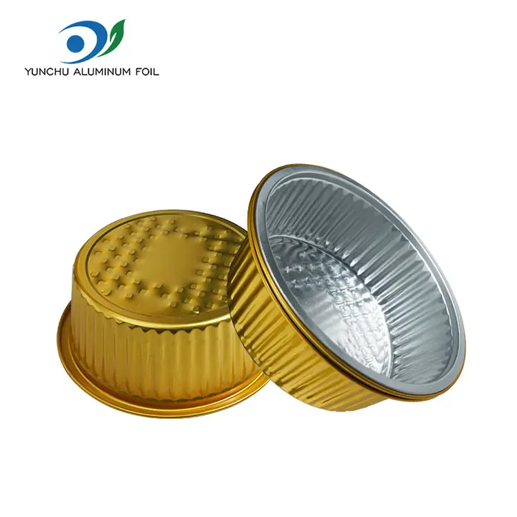 Wadah Foil Aluminium Foil Foom Foom Foom Disposable Golden