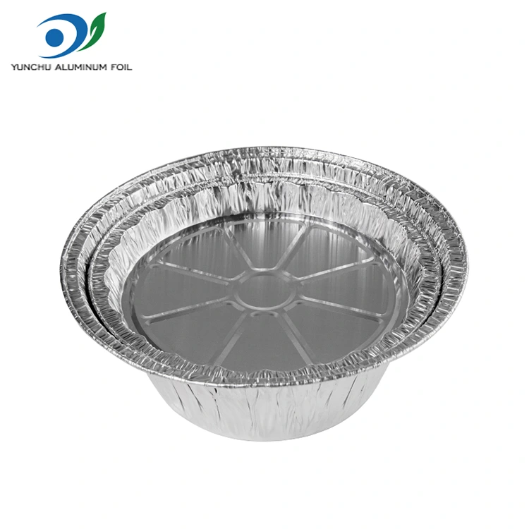 Disposable Gratin Takeaway Silver Aluminium Foil Containers