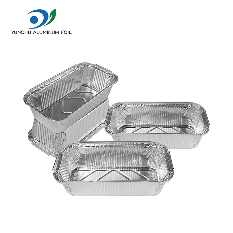 Disposable Disposable Baking Silver Aluminium Foil Containers Disposable Disposable Baking Silver Aluminium Foil Containers