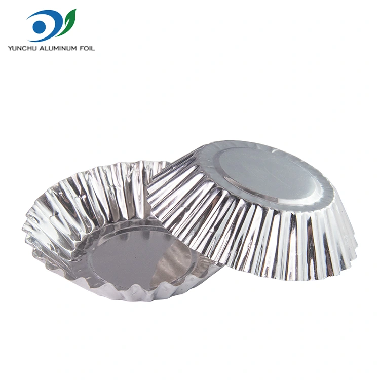 Telur tart roti panggang baking perak aluminium foil wadah