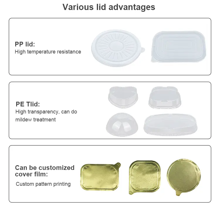 Disposable round roast Smoothwall Aluminum Foil Containers