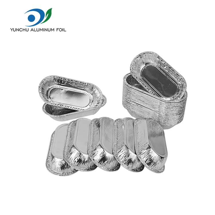 Oval Roast Silver Aluminium Foil Container
