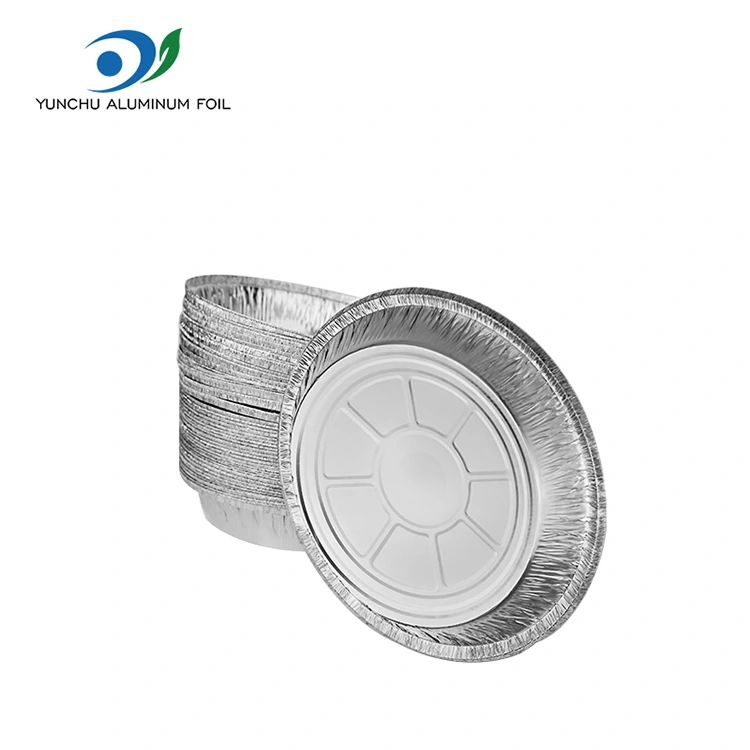 Fryer Air Fryer Bulat Oven Perak Aluminium Foil Wadah