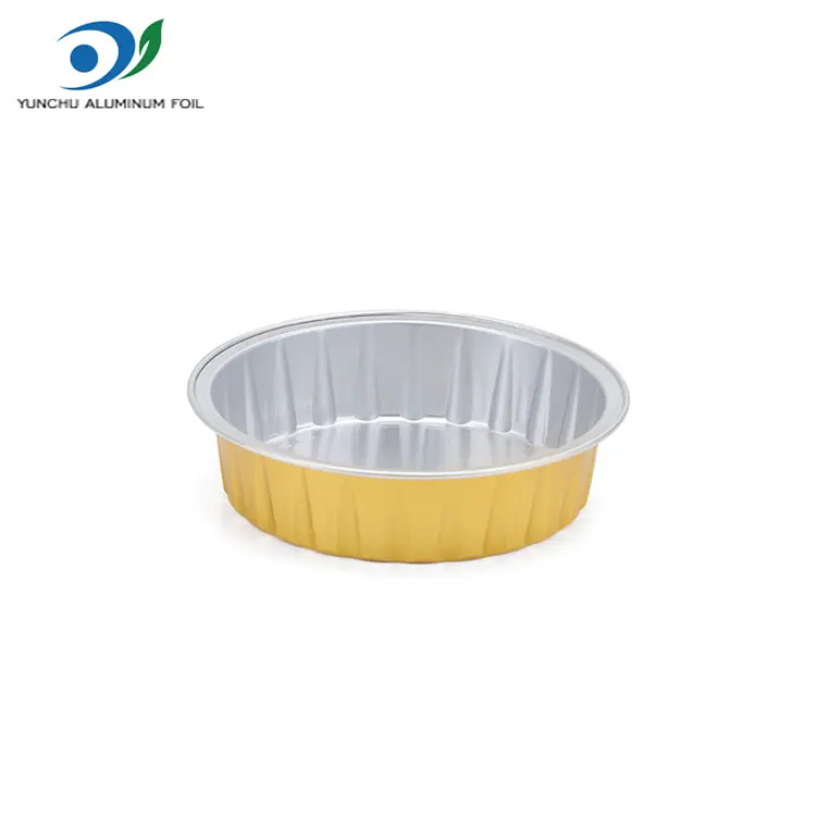 Kontainer Foil Aluminium Baking Golden Baking Golden
