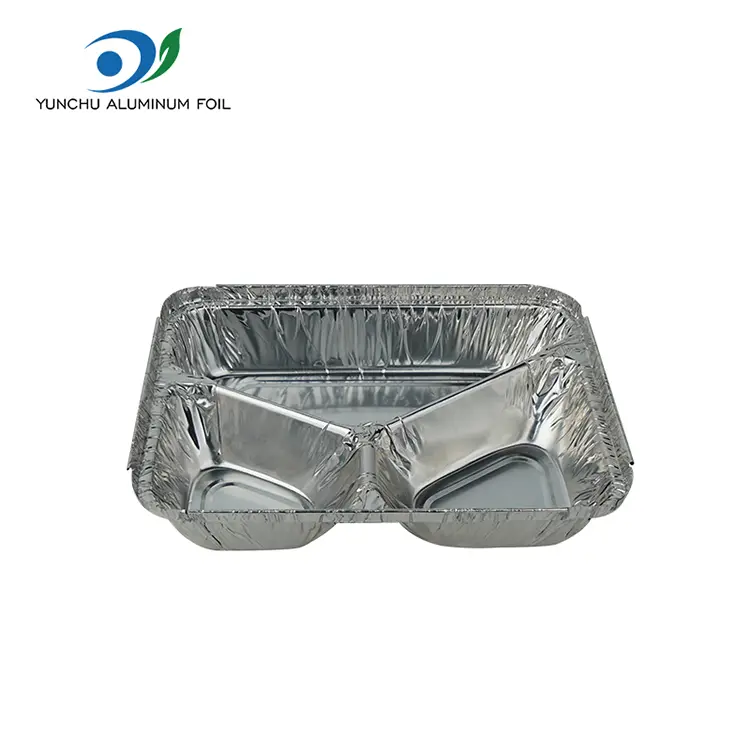 Wadah Bawa Pulang Aluminium Foil Berbentuk Khusus Untuk Kemasan Makanan